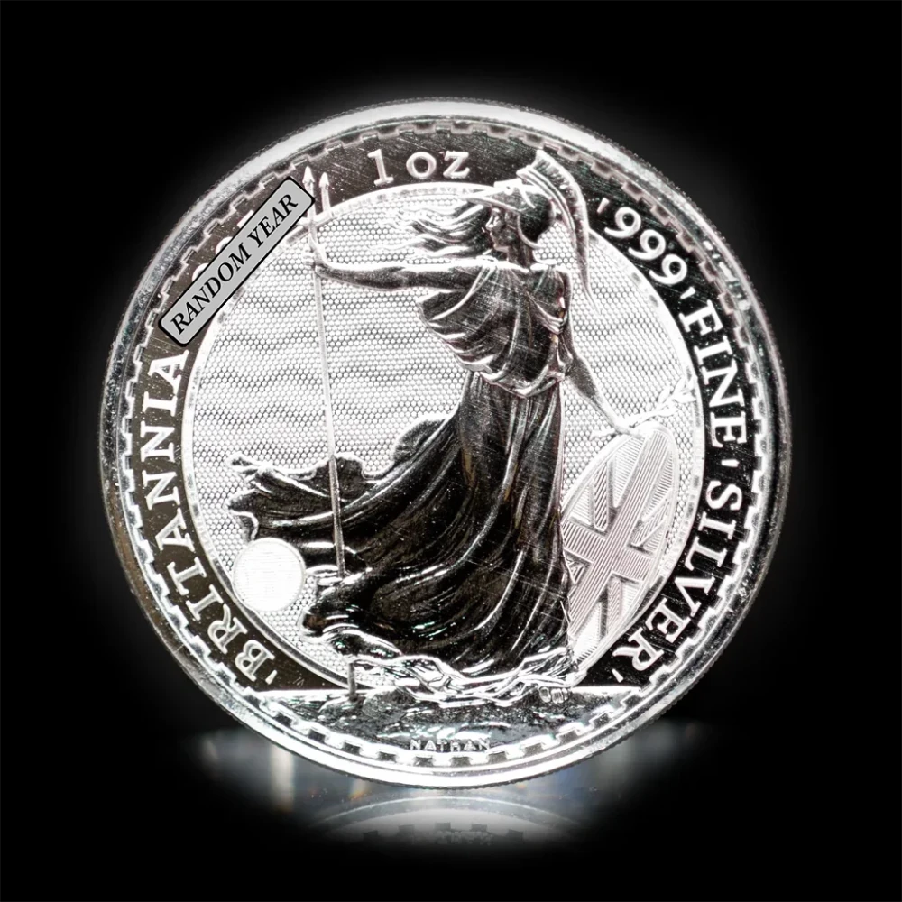 1 oz Great Britain Silver Britannia (Random Year) - Summit Metals