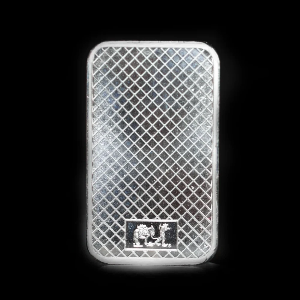 5 oz Silver Bar Eagle Silvertowne BU - Summit Metals