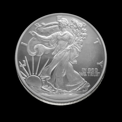 1 oz Silver Round Walking Liberty (Box of 500) - Summit Metals