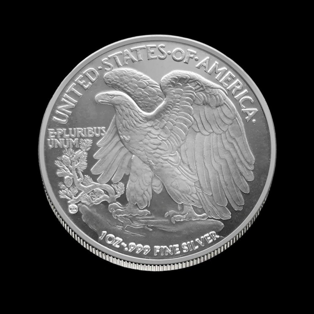 1 oz Silver Round Walking Liberty (Box of 500) - Summit Metals