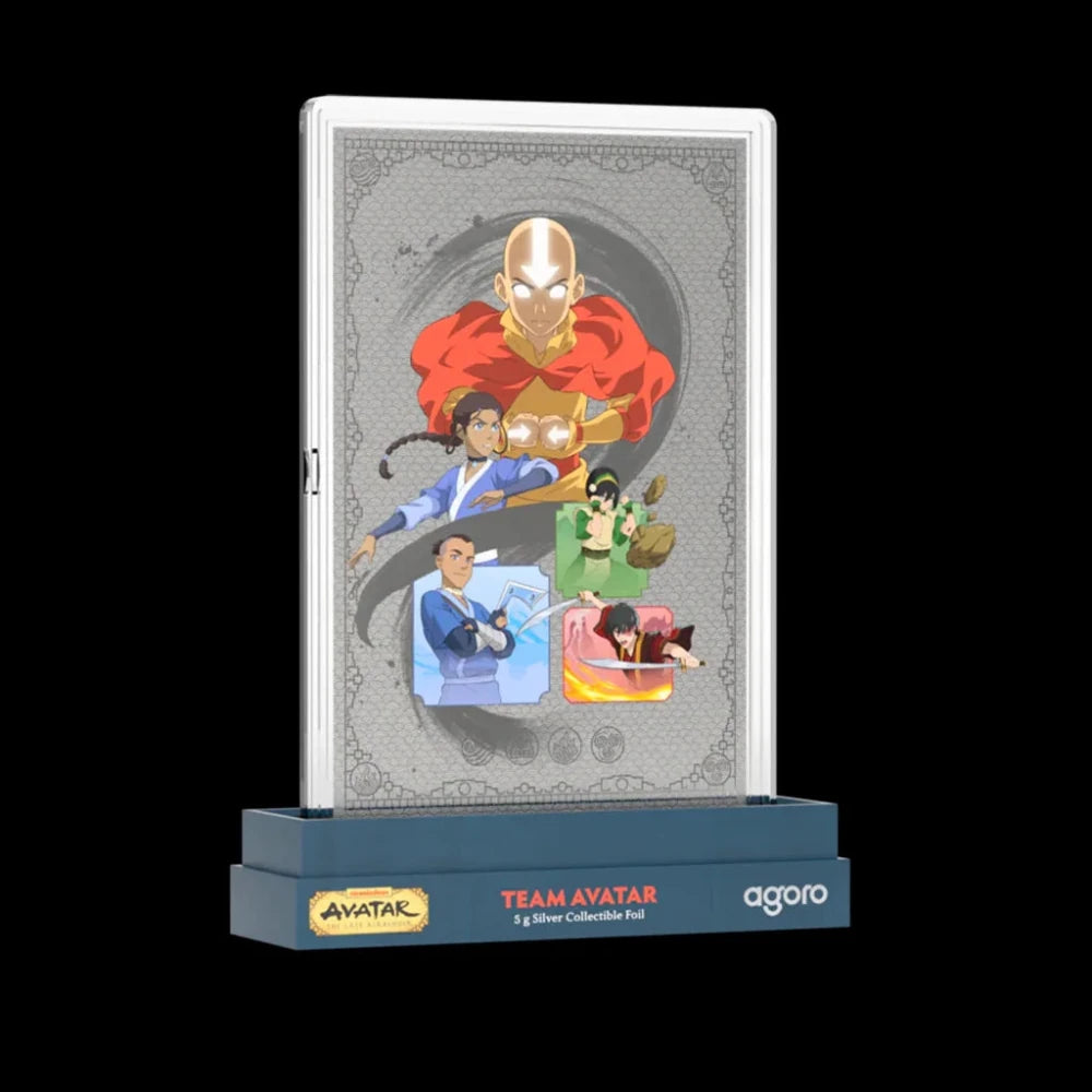 Avatar: The Last Airbender – Team Avatar 5g Silver Foil (2025) - Summit Metals