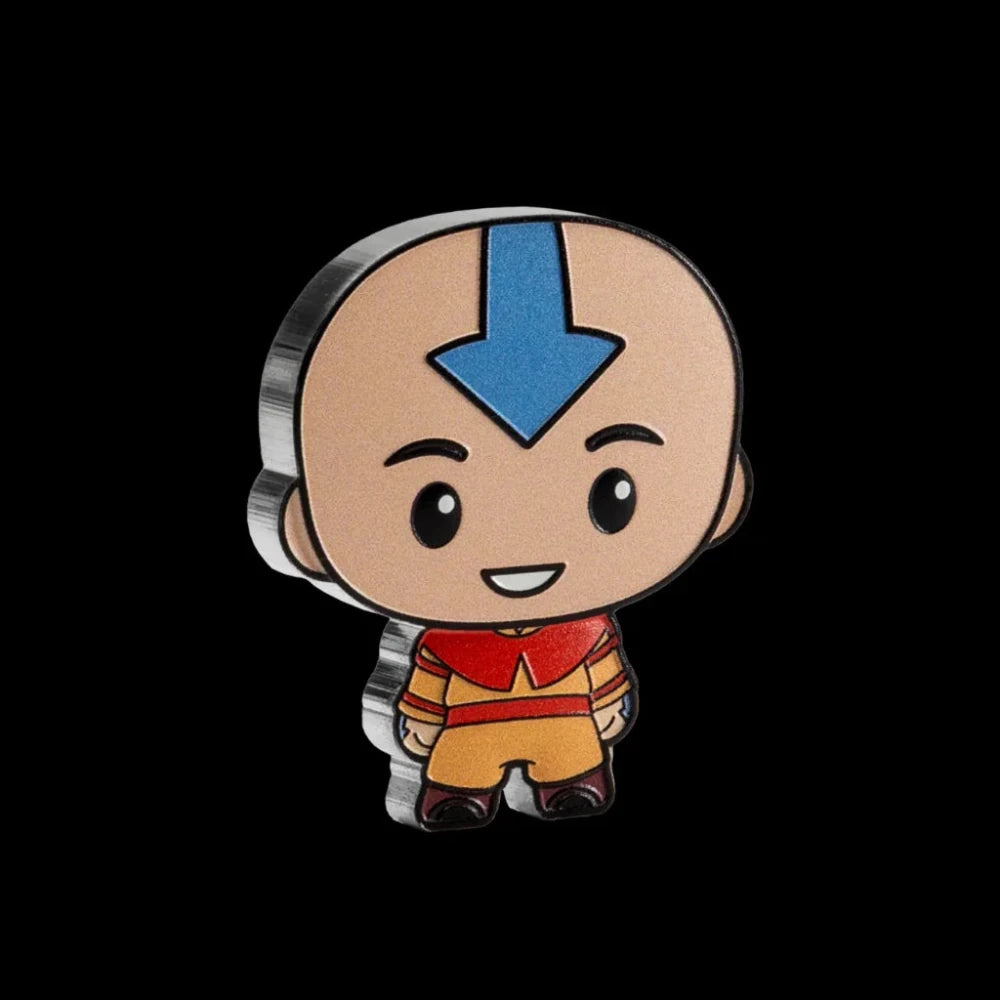 Avatar: The Last Airbender – Aang Chibi® 1 oz Silver Coin - Summit Metals