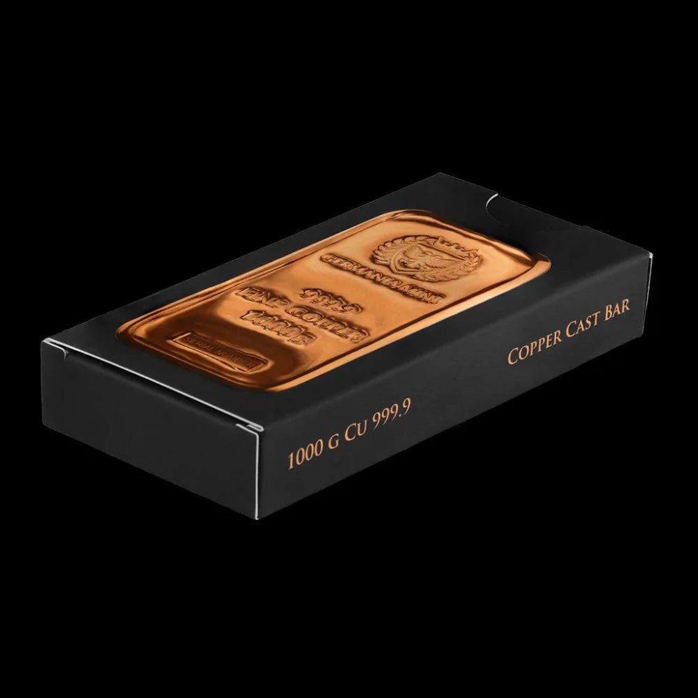 Germania Mint Kilo Copper Cast Bar - Summit Metals