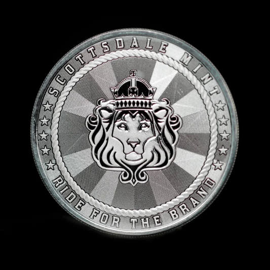 1 oz Cowboy with Buffalo Privy Round BU - Scottsdale Mint - Summit Metals