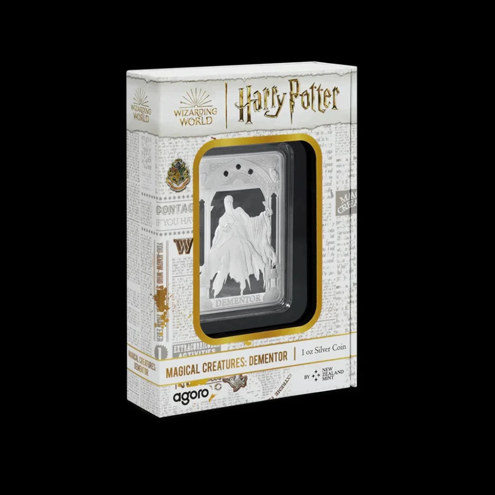 Harry Potter - Magical Creatures - Dementor - 1 oz Silver Coin - Summit Metals
