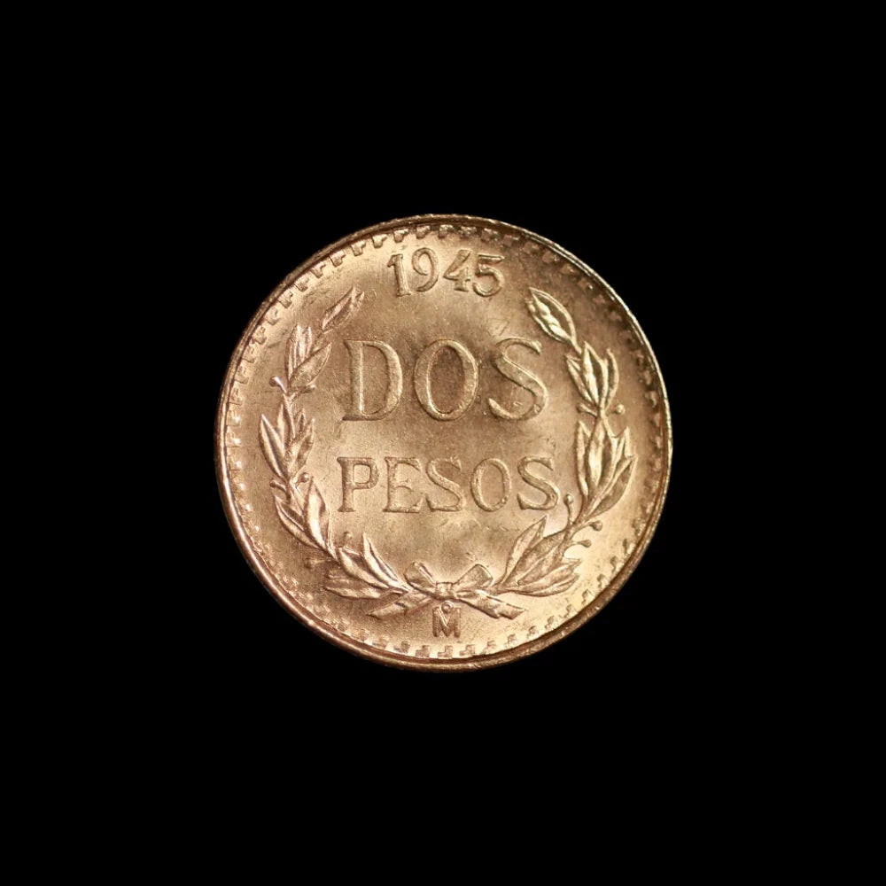 2 Peso Mexican Gold Coin - Summit Metals