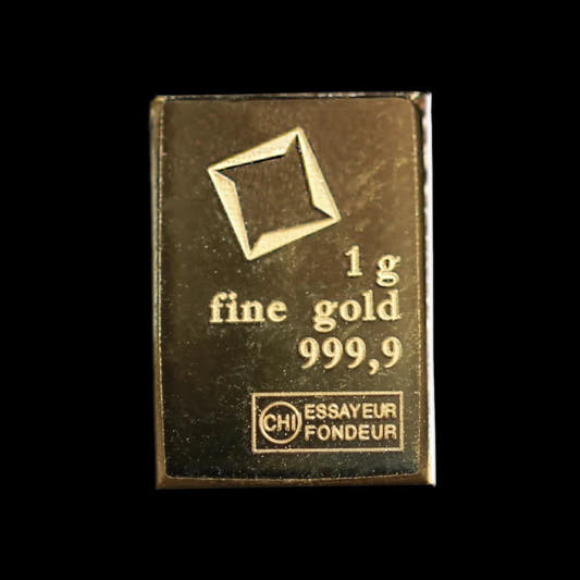 1 Gram Gold Bar Valcambi BU - Summit Metals