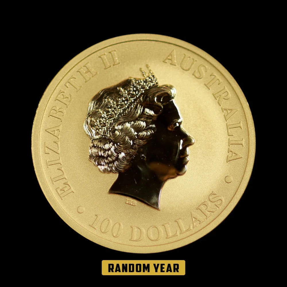 1 oz Australian Gold Kangaroo (Random Year BU) - Summit Metals