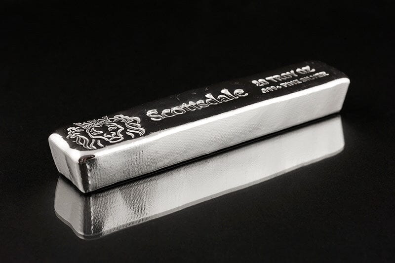 20 oz Silver Scottsdale KitKat Bar BU - Summit Metals