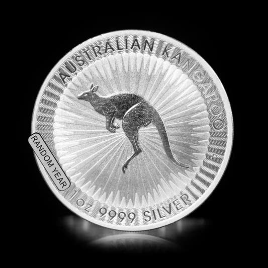 1 oz Australian Silver Kangaroo BU (Random Year) - Summit Metals