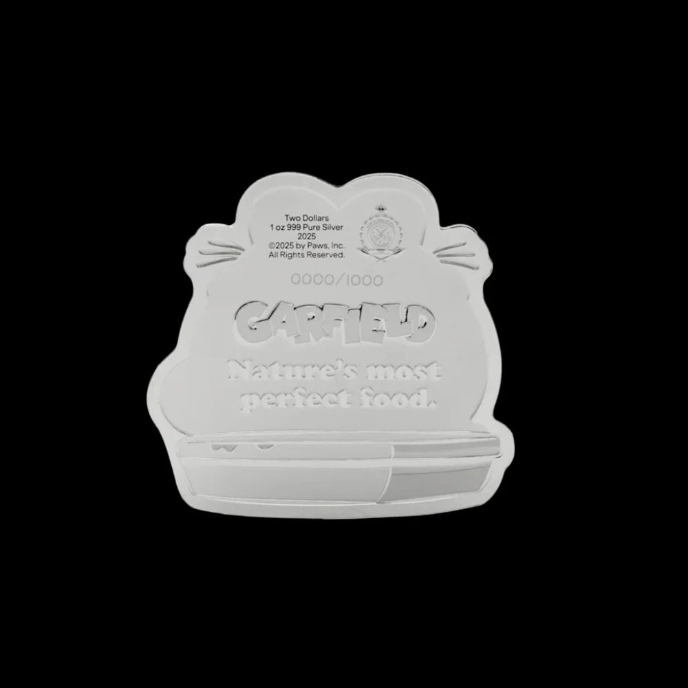 Garfield: Nature’s Most Perfect Food – 1 oz Silver Coin (2025) - Summit Metals