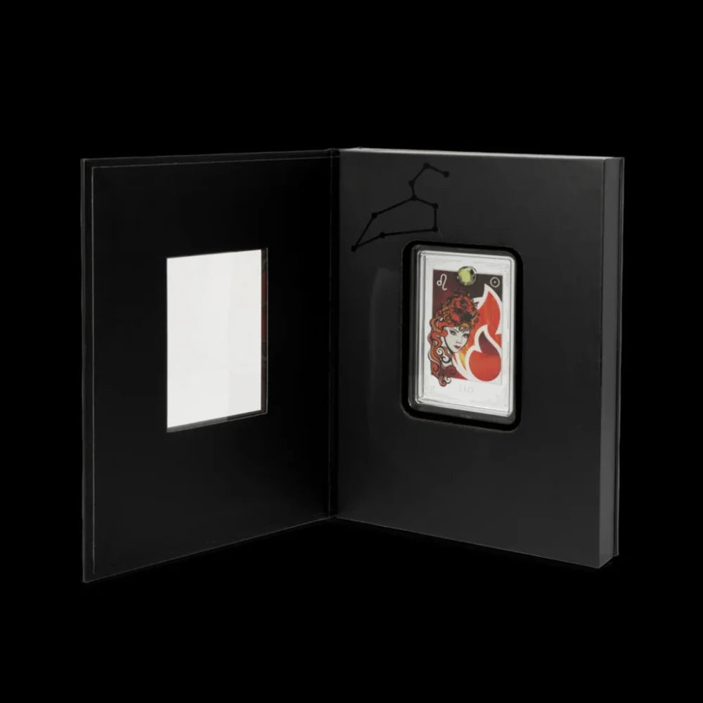 Leo – Star Signs of the Zodiac 2 oz Silver Coin - Summit Metals