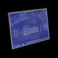 Star Wars Skywalker Lightsaber Blueprint – 1 oz 6.89 inches × 10.31 inches Silver Foil (2025) - Summit Metals