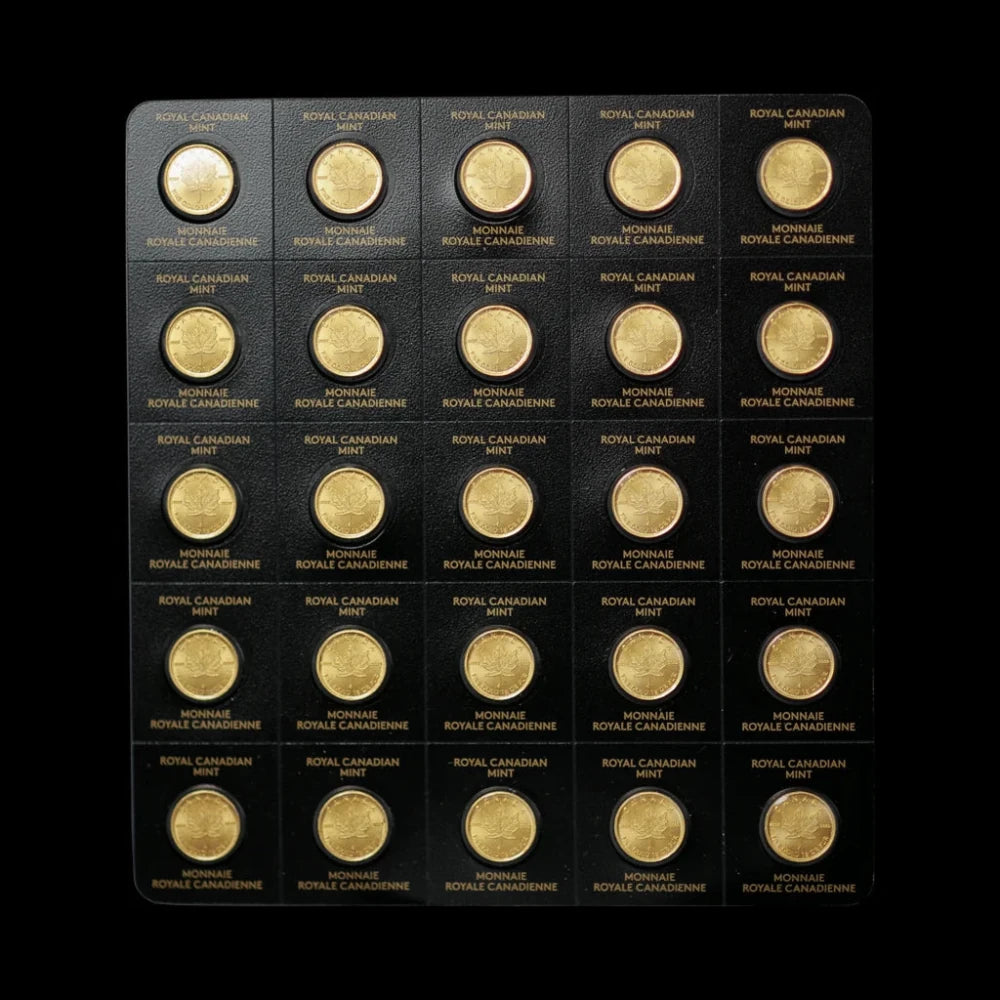 25 Gram Gold MapleGram (Random Year) - Summit Metals