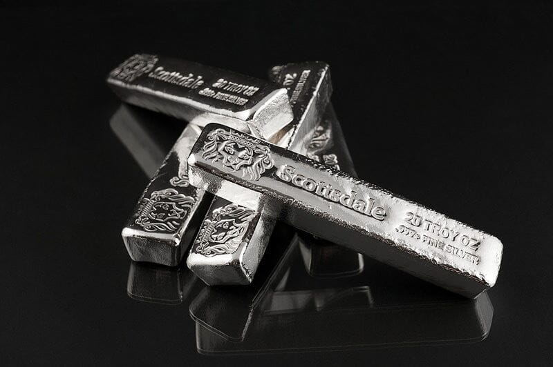 20 oz Silver Scottsdale KitKat Bar BU - Summit Metals