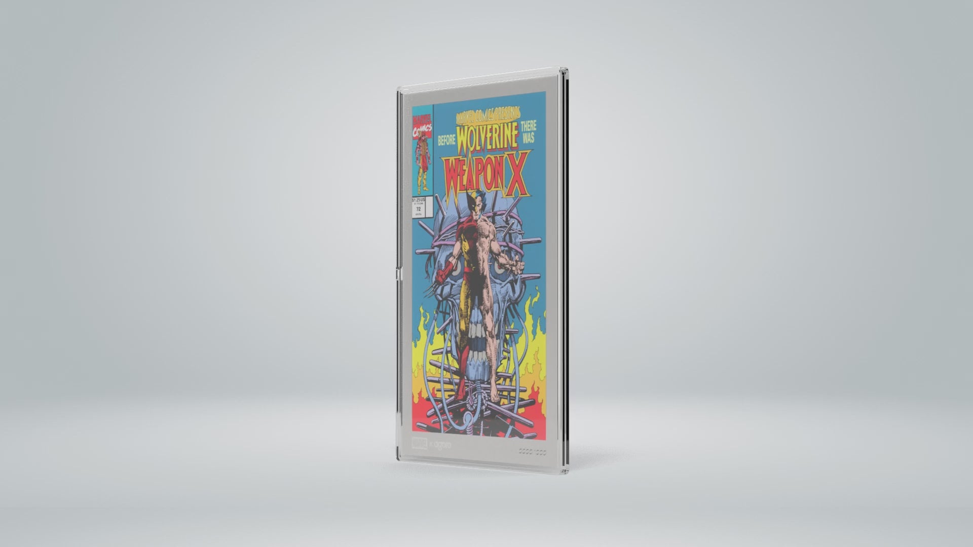 Marvel Wolverine Weapon X Silver Collectible Foil Agoro 2026