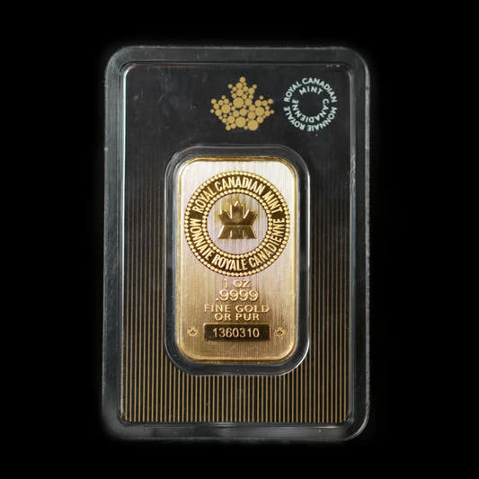 RCM 1 oz gold bar - Summit Metals
