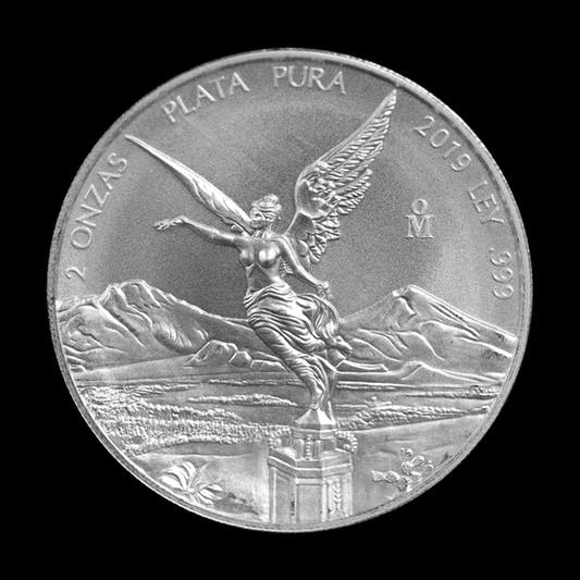 2 oz Mexican Silver Libertad BU (Random Year) - Summit Metals