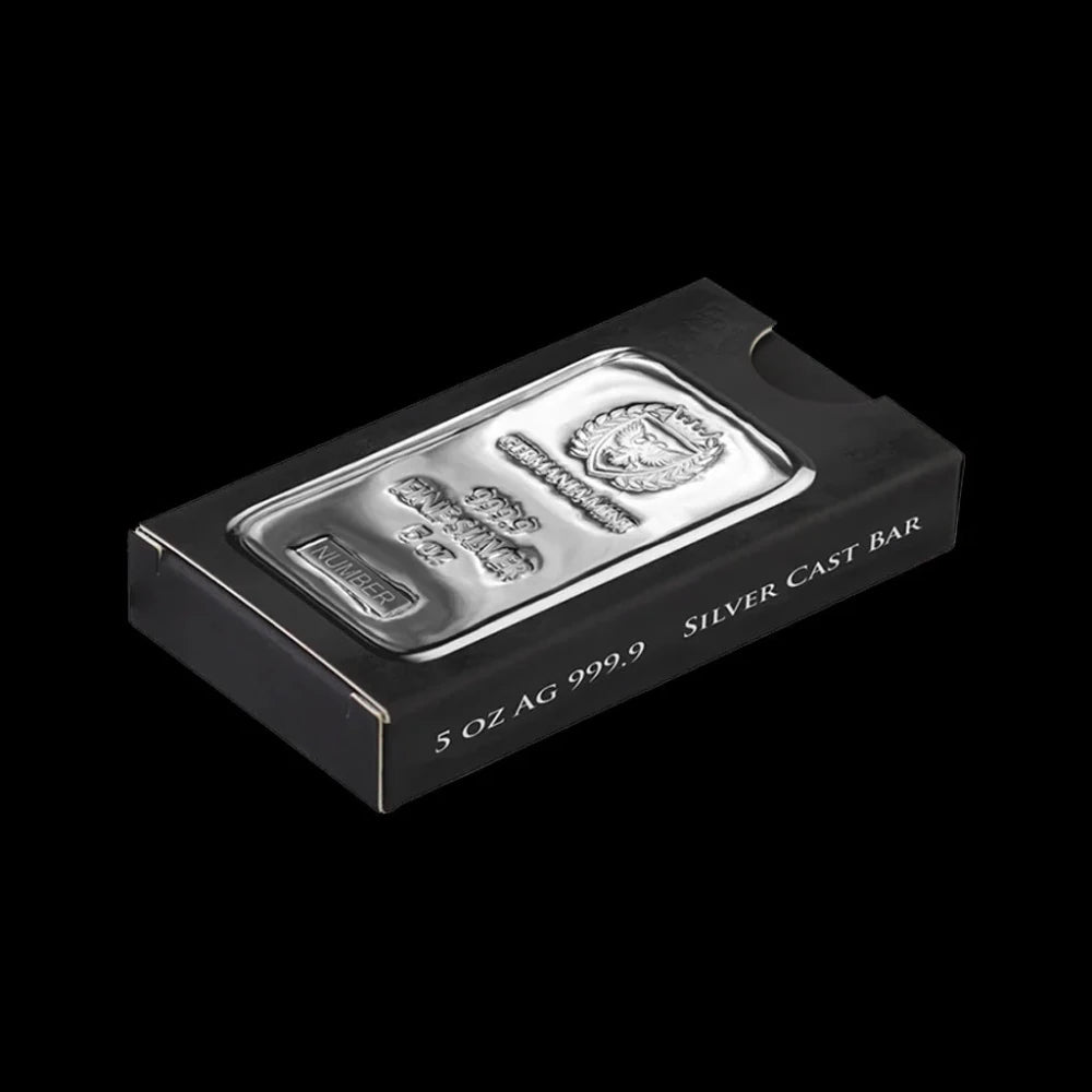 Germania Mint 5 oz Silver Cast Bar - Summit Metals