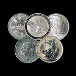 1 oz Silver Coins & Rounds - Secondary Market (Varied Condition) - Summit Metals