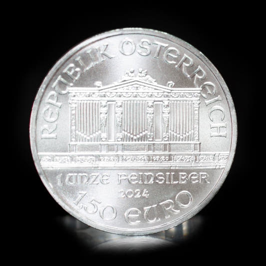 1 oz Austrian Silver Philharmonic BU (Random Year) - Summit Metals