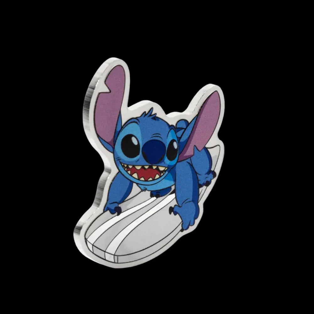 Disney Stitch – Surf’s Up 1 oz Silver Coin 2025 - Summit Metals