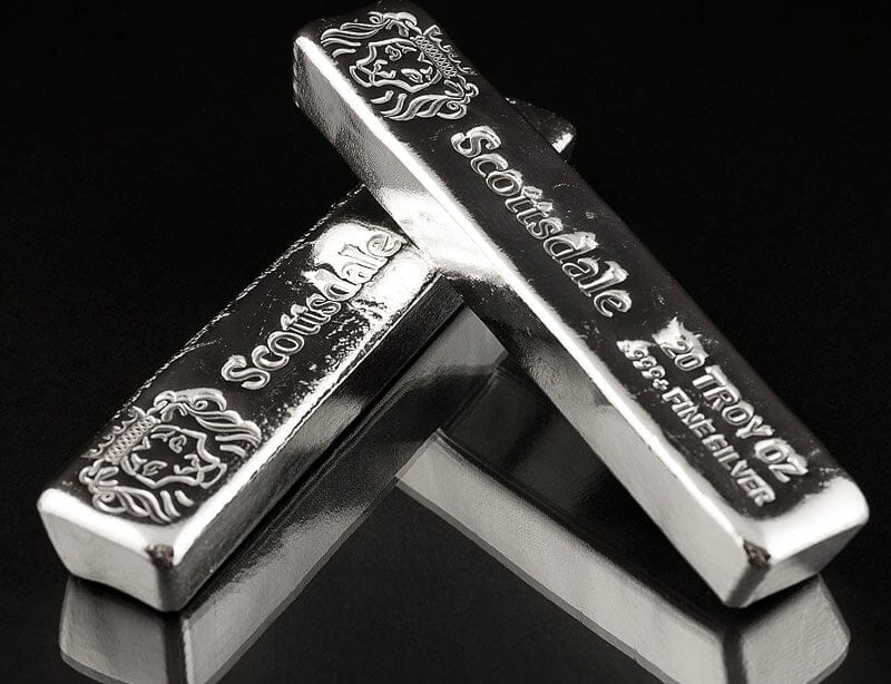 20 oz Silver Scottsdale KitKat Bar BU - Summit Metals