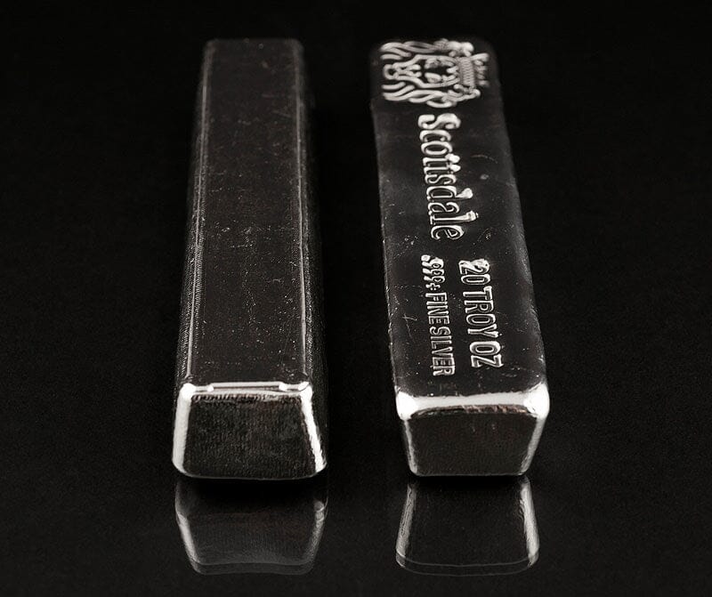 20 oz Silver Scottsdale KitKat Bar BU - Summit Metals